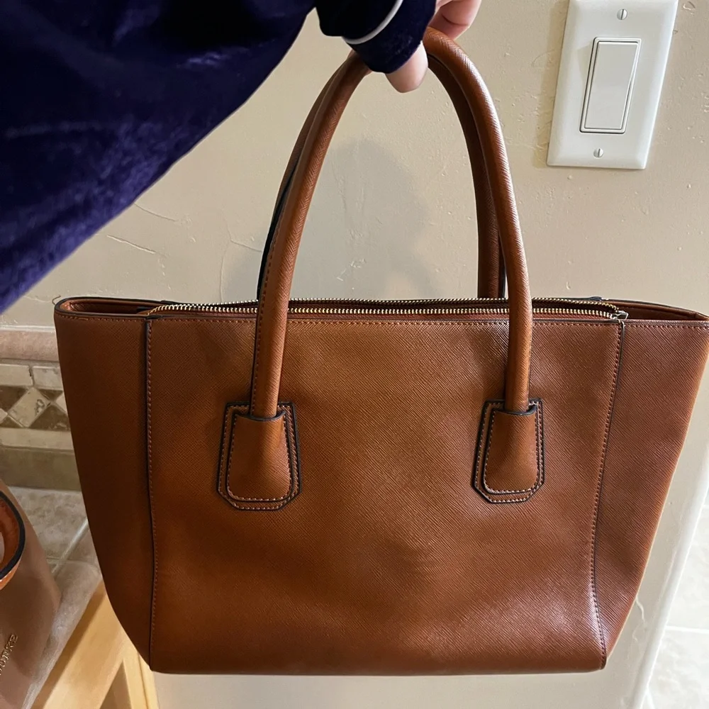 Kate Spade Tan Leather Tote - Picture 6 of 7